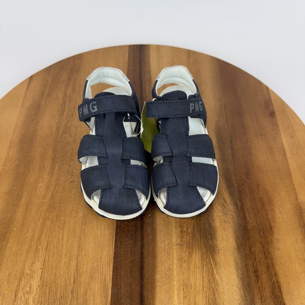 New Little Kids Primigi Fisherman Blue Strappy Comfort Casual Sandals Size‎ 9 C